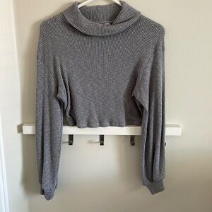 Seven Sisters cropped knit turtle neck